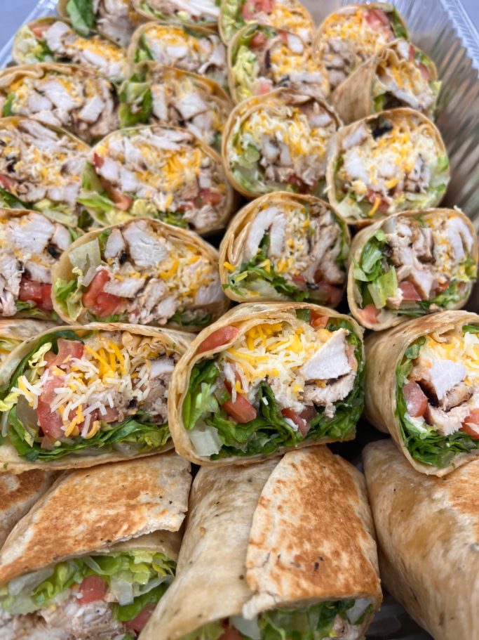 Chicken Sandwich Wrap Platter